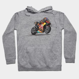 Drawing MotoGP Team No 33 Brad Binder Hoodie